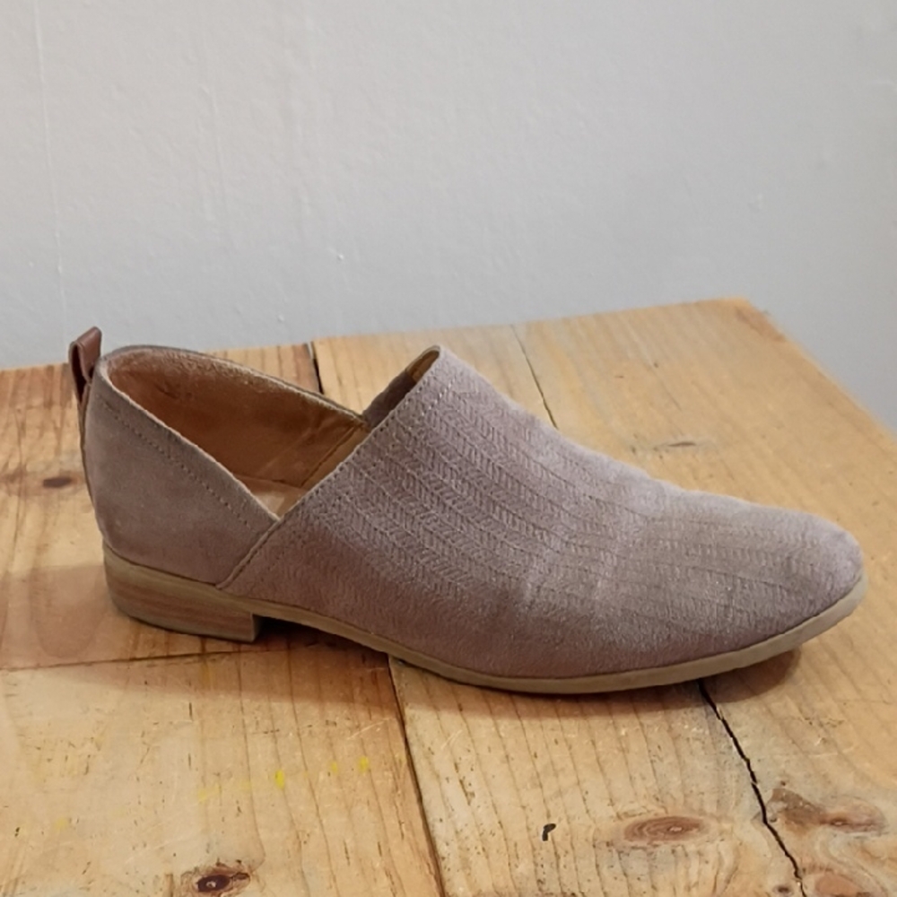 Dr Scholl's Be Energized Foam Technology Taupe Faux Suede Ankle Boots Size 7